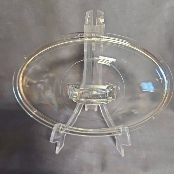 Pyrex L-31-C Oval Lid, Corning White Flora, Fits 1.25 Quart Casserole - Picture 10 of 10